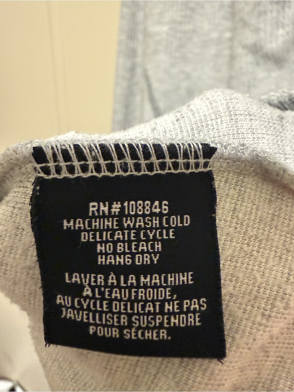 KULH Light Gray Zip-Up Ribbed Jacket Small - Picture 8 of 10